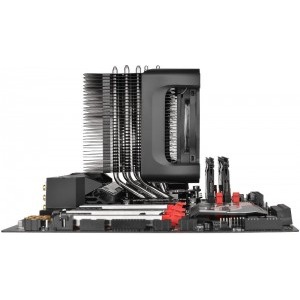 Cooler Cpu Thermaltake Riing Silent Pro Red Pc Garage