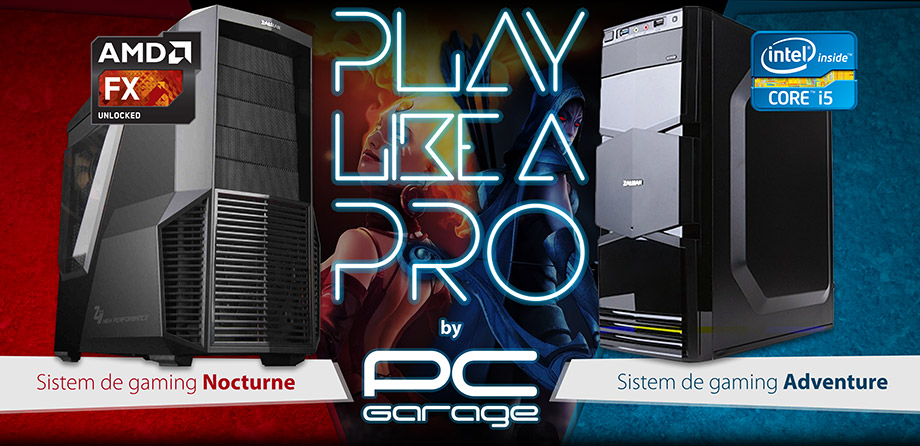 Sistemele Gaming PC Garage: alegerea profesionistilor!