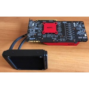Thermaltake Water 3.0 Performer C pe un Kraken G10 montat pe o placa video MSI 1080 Ti Gaming X