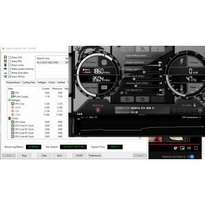 Full load , test cu aida 64, dupa 5 minute