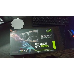 Placa video ASUS GeForce GTX 1080 Ti ROG STRIX GAMING O11G 11GB