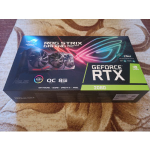 Placa video ASUS GeForce RTX 2080 ROG STRIX GAMING O8G 8GB GDDR6