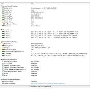 Screenshot din AIDA64