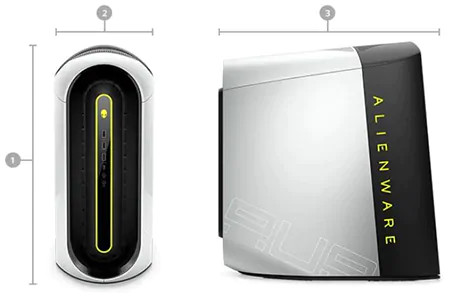 Desktop PC Alienware Gaming Aurora R10, Procesor AMD Ryzen 9 3900X