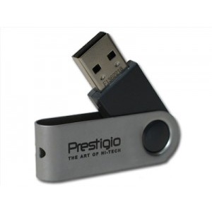 Prestigio 4GB Aluminum Flash Drive NAND Flash