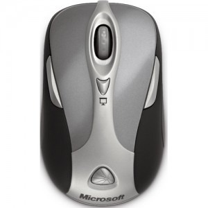 Microsoft Wireless Notebook Presenter Mouse 8000 Metallic Grey