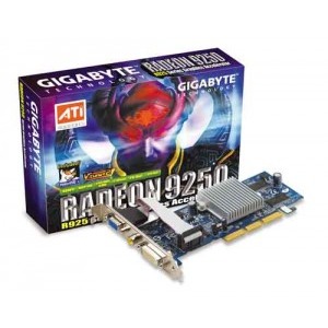 GIGABYTE ATI Radeon 9250 128MB 64-bit AGP