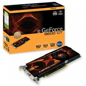 EVGA e-GeForce 9600GT KO 512MB DDR3 256-bit