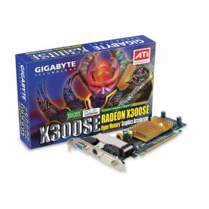 GIGABYTE ATI Radeon X300SE 256MB 64-bit