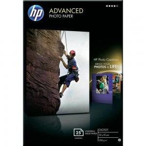 Hartie HP Advanced Glossy Photo 10x15 cm (4x6 inch) 25 coli Q8691A