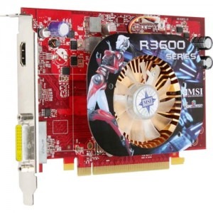 MSI ATI Radeon HD3650 OC 256MB DDR2 128-bit