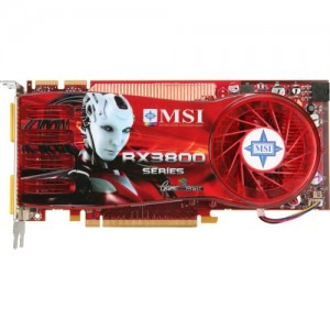 MSI ATI Radeon HD3870 OC 512MB DDR4 256-bit