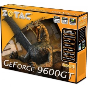 Zotac GeForce 9600GT AMP Edition 512MB DDR3 256-bit