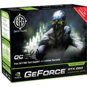 BFG Tech GeForce GTX 260 OC 896MB DDR3 448-bit