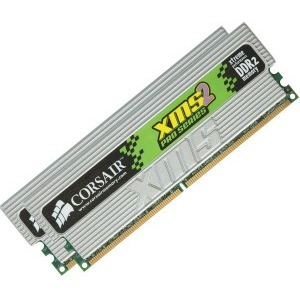 Corsair 2 GB DDR2 800MHz CL 4 Dual channel kit