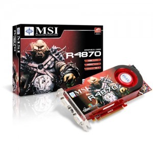 MSI ATI Radeon HD4870 OC 1GB GDDR5 256-bit