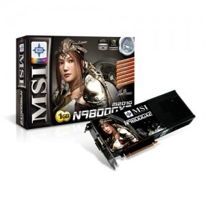MSI GeForce 9800GX2 1GB DDR3 2x 256-bit