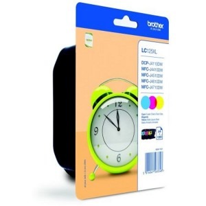 Brother Cartus LC125 XL Rainbow Blister Pack