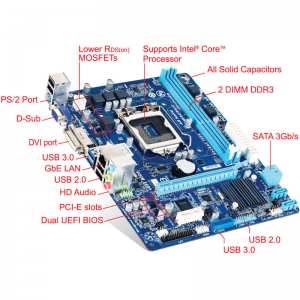 GIGABYTE GA-H61M-USB3V