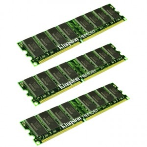 Kingston ValueRAM 3GB DDR3 1066MHz CL7 Triple Channel Kit
