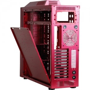 Lian Li PC-80R Armorsuit CrossFireX Edition red