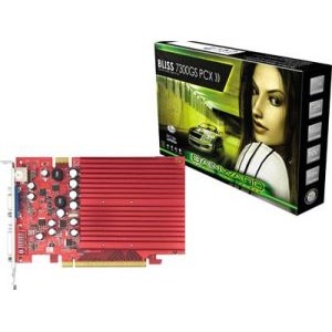 Gainward BLISS 7300GS SilentFX 256 MB DDR2 64-bit