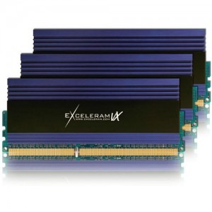 Exceleram 6GB DDR3 1600MHz CL9 VX Heatsink Triple Channel Kit