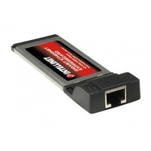 Placa De Retea Intellinet Network Card Expresscard Gigabit Rj45 Pc Garage