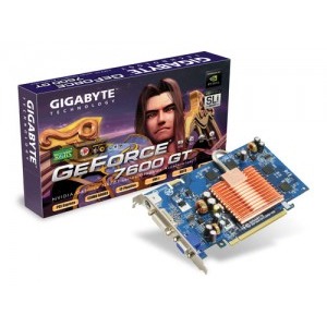 GIGABYTE GeForce 7600GT 128 MB DDR3 128-bit