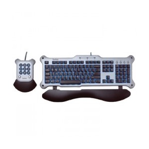 Saitek Gaming keyboard UK Blue