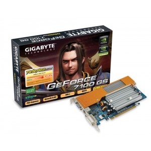 GIGABYTE GeForce 7100GS 64MB DDR2 Onboard 256MB TurboCache 64-bit