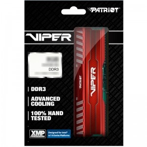 Patriot ViperX 3 Venom Red 16GB DDR3 2400MHz CL10 Dual Channel Kit 1.65v