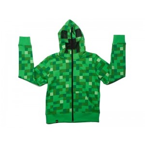 Minecraft Hanorac Creeper Premium Zip-up, Marime copii: XL