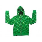 Minecraft Hanorac Creeper Premium Zip-up, Marime copii: XL