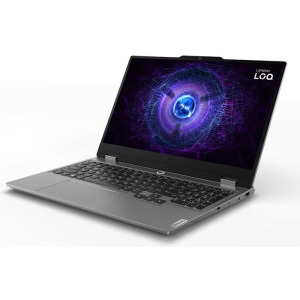 Lenovo Gaming 15.6'' LOQ 15IRX9, FHD IPS 144Hz, Procesor Intel® Core™ i7-13650HX (24M Cache, up to 4.90 GHz), 24GB DDR5, 512GB SSD, GeForce RTX 4050 6GB, No OS, Luna Grey