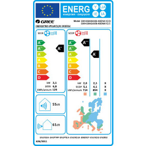 Gree Pulsar MODEL 2026, GWH09AGAXB-K6DNA1C, 9000 BTU, A++/A+, Wi-Fi, Inverter, Cold Plasma+, Autocuratare, I Feel + Kit instalare inclus