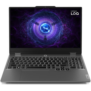 Lenovo Gaming 15.6'' LOQ 15IRX9, FHD IPS 144Hz, Procesor Intel® Core™ i5-13450HX (20M Cache, up to 4.60 GHz), 16GB DDR5, 512GB SSD, GeForce RTX 3050 6GB, No OS, Luna Grey