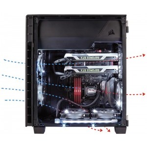 Corsair Carbide Quiet 600Q Inverse