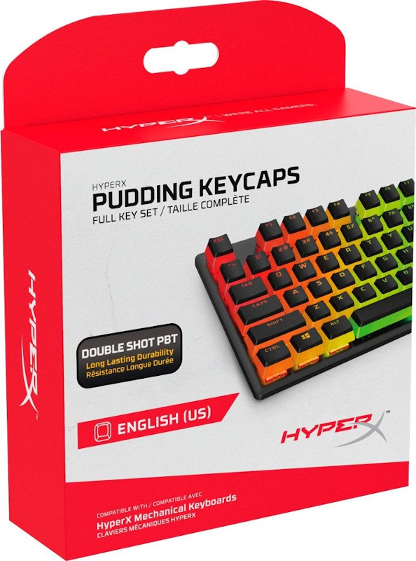 Accesoriu gaming HyperX Pudding Keycap Upgrade Set Black