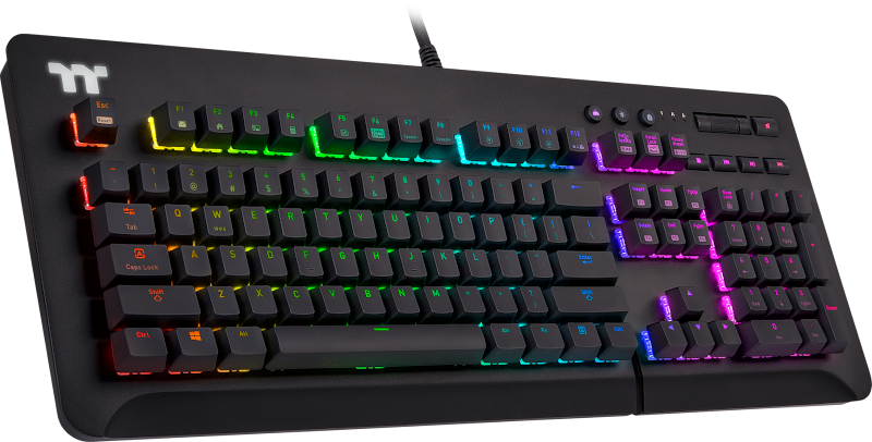 Tastatura Gaming Tt eSPORTS by Thermaltake Level 20 GT RGB Cherry MX Silver Mecanica