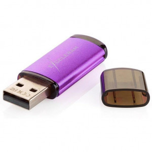 Exceleram A3 64GB USB 2.0 Purple