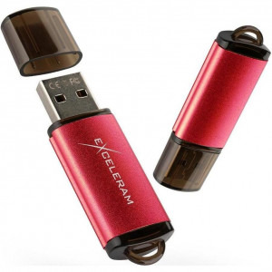 Exceleram A3 64GB USB 2.0 Red