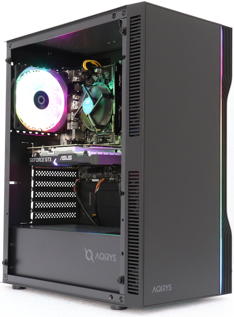 PC FirstGear Gaming Rift, Intel i5-9400F 2.9GHz, 8GB DDR4, 240GB SSD, GTX 1650 4GB GDDR6, Iluminare RGB