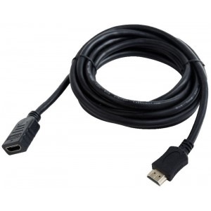 Gembird HDMI Male - HDMI Female, v1.4, 1.8m, negru
