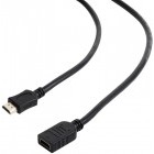 Cablu video Gembird HDMI Male - HDMI Female, v1.4, 1.8m, negru
