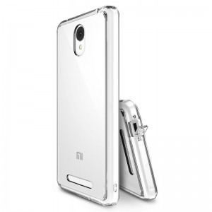 Ringke Protectie pentru spate Fusion Crystal view pentru Xiaomi Redmi Note 2 + folie protectie Ringke