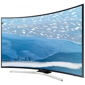 Big Bat pantry Televizor LED Samsung Smart TV Curbat UE40KU6100 Seria KU6100 101cm negru  4K UHD HDR - PC Garage