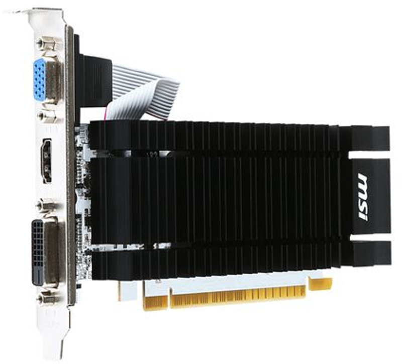 Placa video MSI GeForce GT 730 2GB DDR3 64-bit Low Profile
