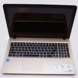 ASUS 15.6" X540SA, HD, Procesor Intel® Celeron® Quad Core N3150 (2M Cache, up to 2.08 GHz), 4GB, 500GB, GMA HD, FreeDos, Gold