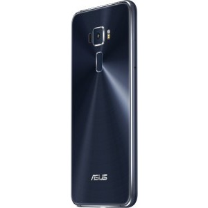 ASUS Zenfone 3, Ecran Full HD, Gorilla Glass 3, Snapdragon 2 GHz, Dual Sim, 64GB, 4GB RAM, 4G, Camere 16 mpx + 8 mpx, senzor amprenta, Sapphire Black